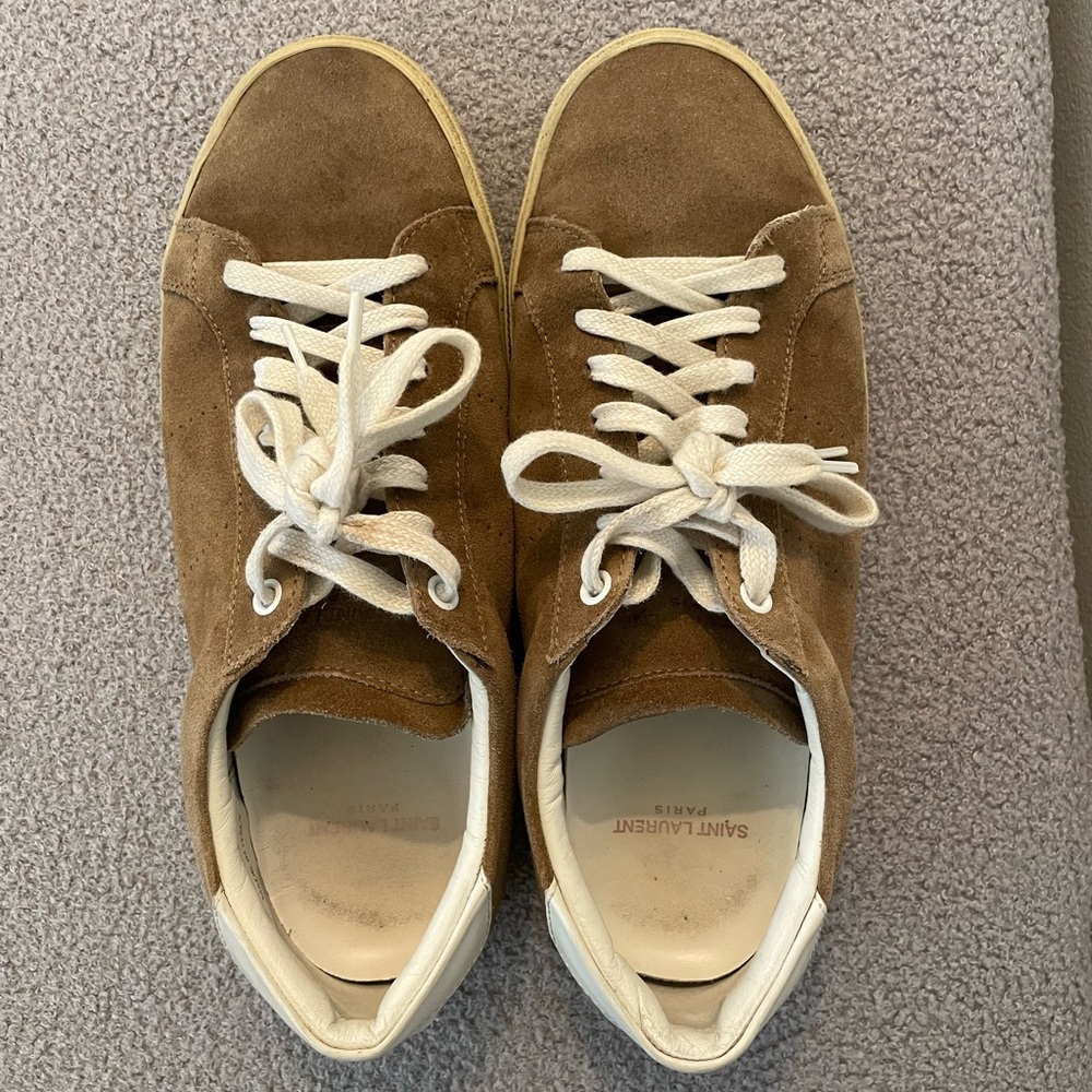 Men’s Saint Laurent suede sneakers